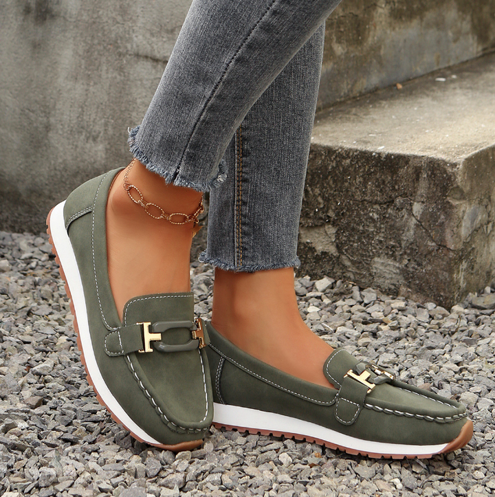 Gabriella | Chain-Detail Comfort Loafers
