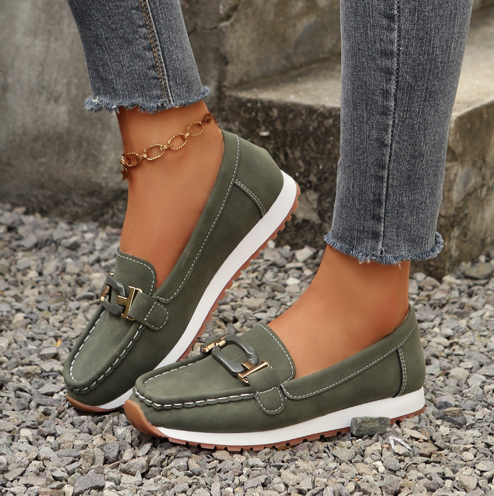 Gabriella | Chain-Detail Comfort Loafers