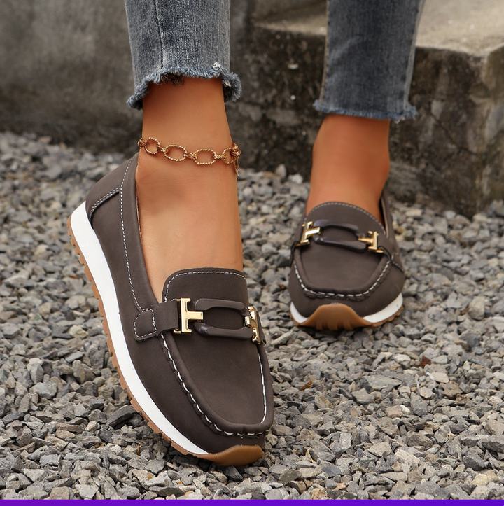 Gabriella | Chain-Detail Comfort Loafers