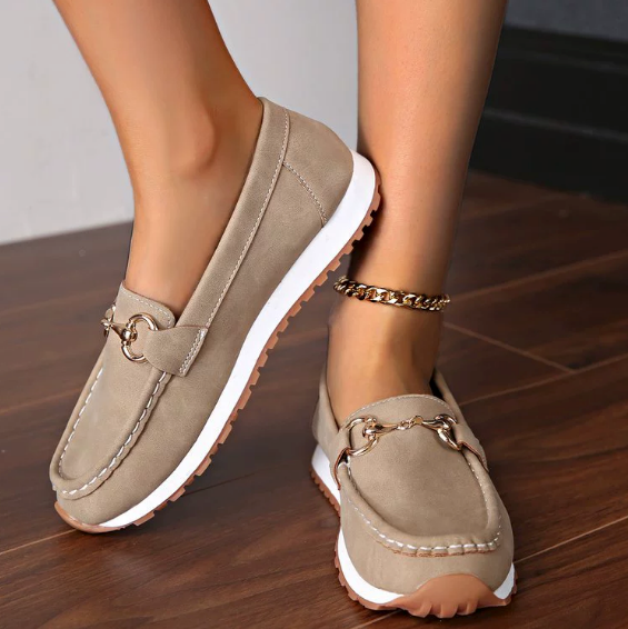 Cecily | Buckle-Detail Platform Loafers