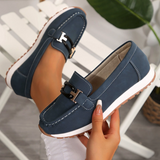 Patricia | Chain-Buckle Comfort Loafers