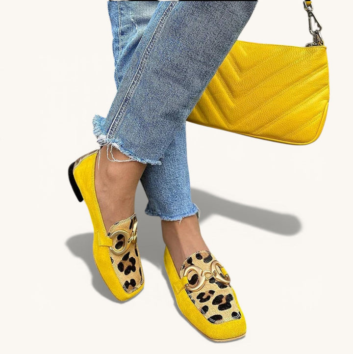 Corinna | Statement Animal-Print Loafers