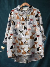 Trudy | Playful Print Blouse