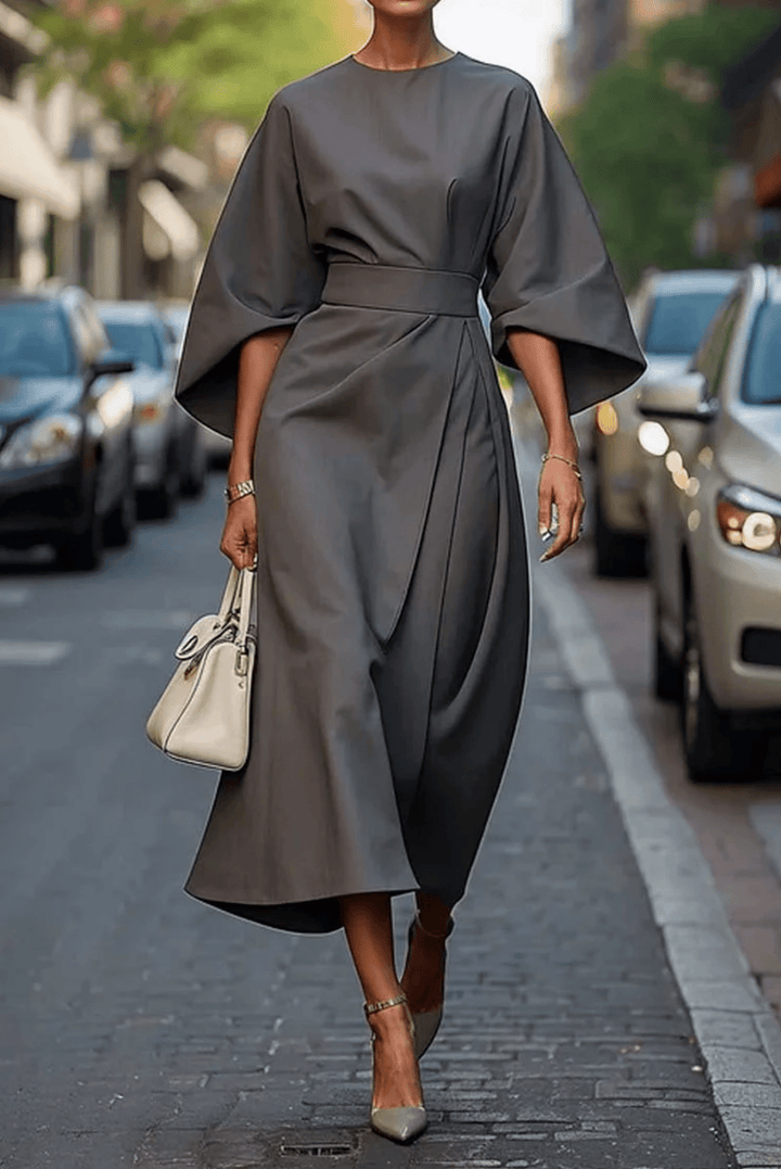 Aurelia | Draped Elegance Dress