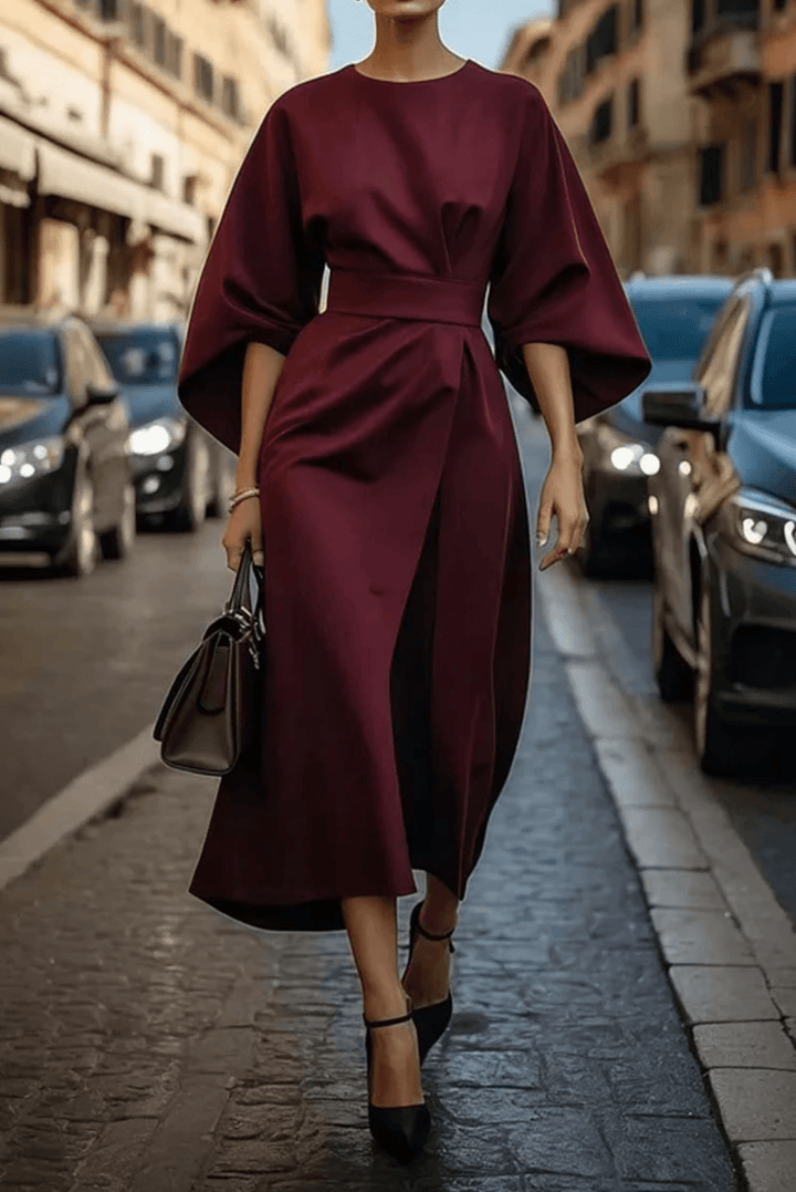 Aurelia | Draped Elegance Dress
