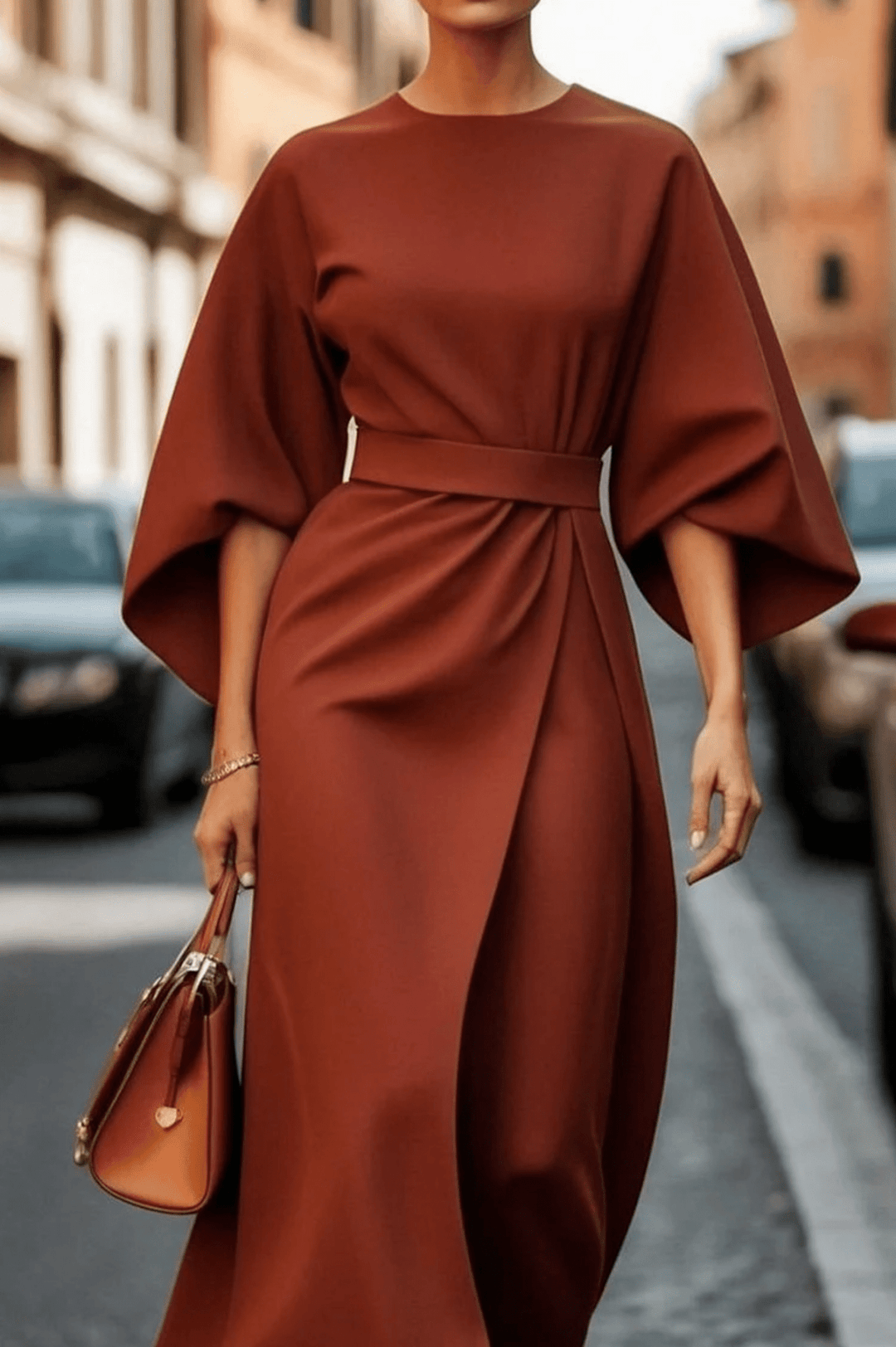 Aurelia | Draped Elegance Dress