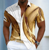 Sterling | Flowing Print Short-Sleeve Shirt