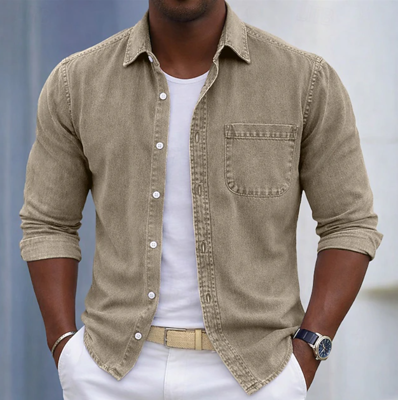 Declan | Relaxed Button-Up Overshirt