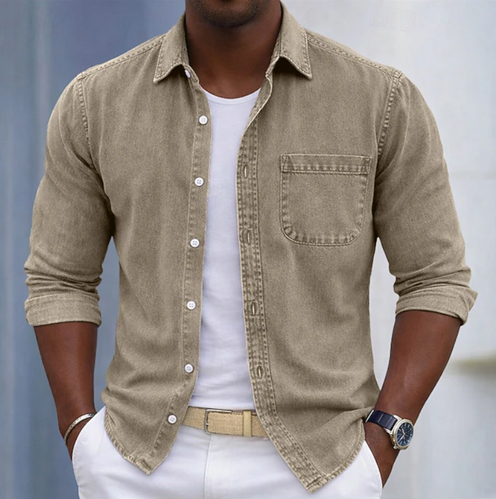 Declan | Relaxed Button-Up Overshirt