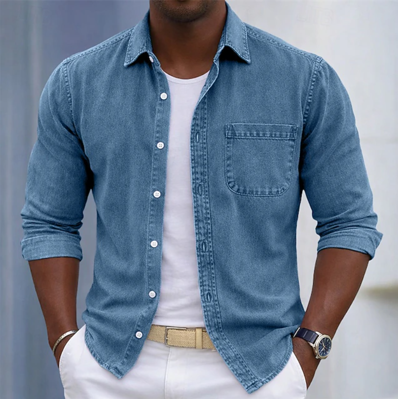 Declan | Relaxed Button-Up Overshirt
