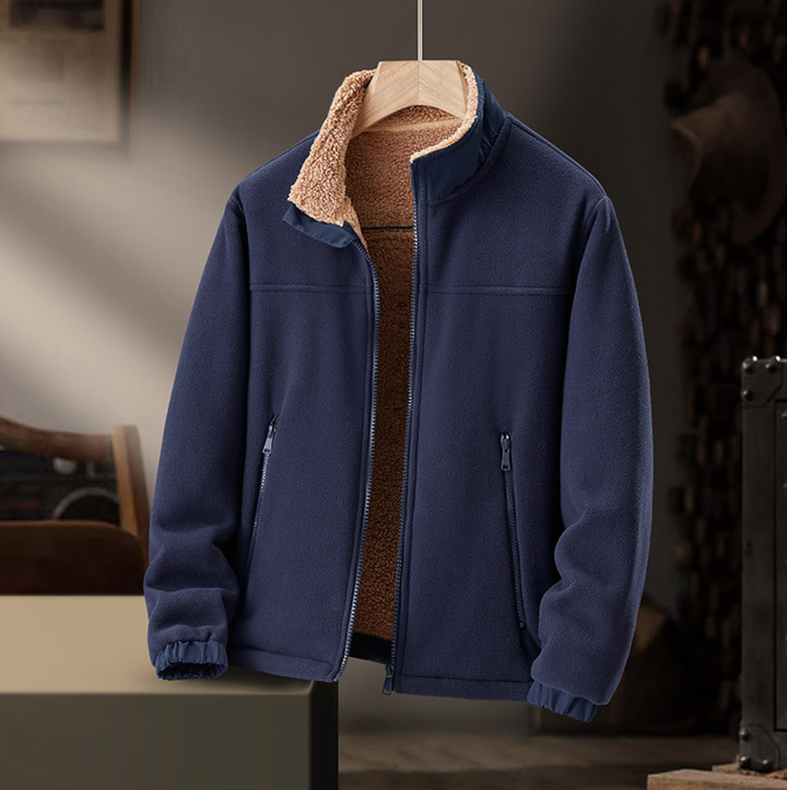 Grayson | Plush-Collar Zip Jacket