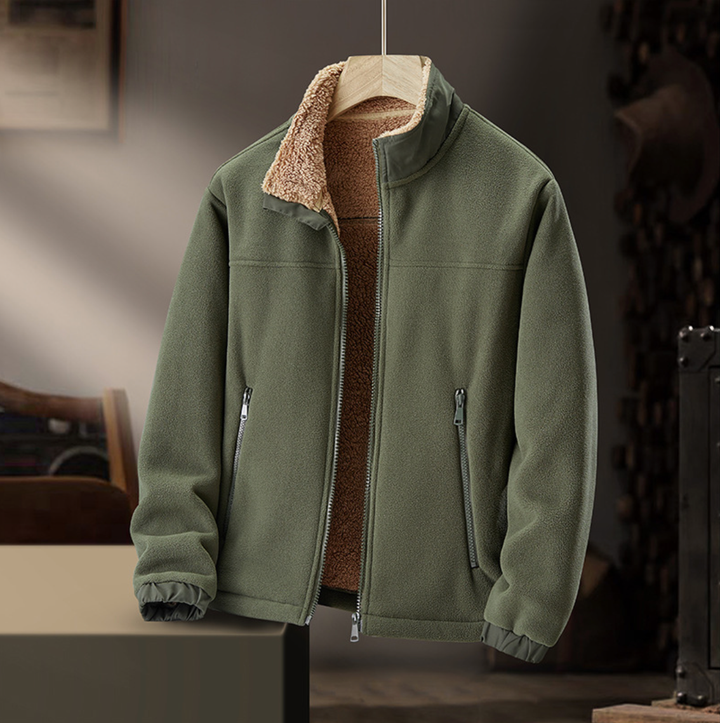 Everett | Sherpa-Lined Stand-Collar Jacket
