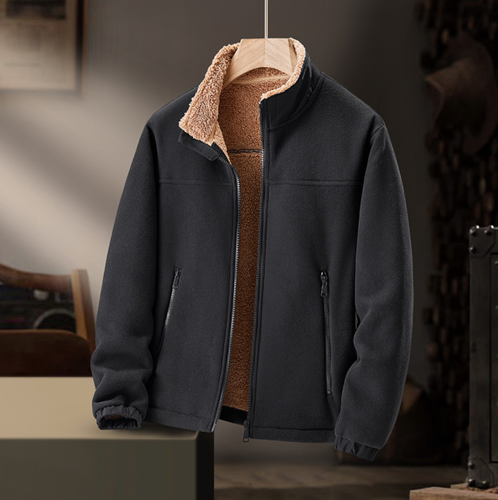 Everett | Sherpa-Lined Stand-Collar Jacket