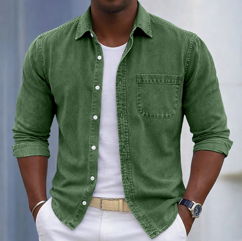 Declan | Relaxed Button-Up Overshirt