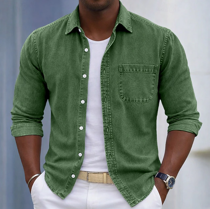 Declan | Relaxed Button-Up Overshirt
