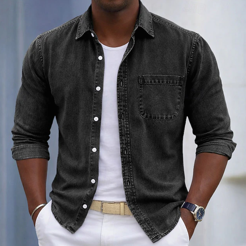 Declan | Relaxed Button-Up Overshirt