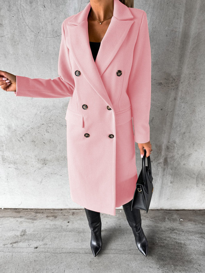 Ines | Tailored Double-Breasted Coat
