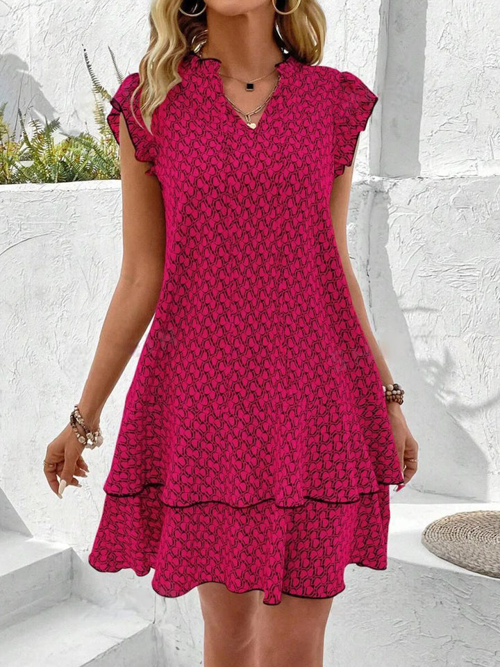 Hattie | Flowing Tiered Ruffle Dress