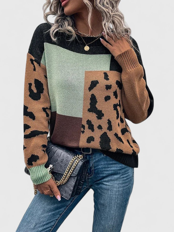 Marta | Colorblock Knit Sweater