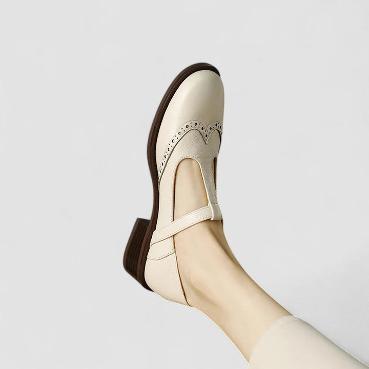Poppy | Vintage T-Strap Mary Jane Flats