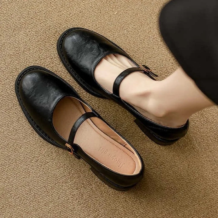 Harlow | Classic Buckle-Strap Mary Janes