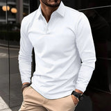 Roman | Smart Casual Long-Sleeved Polo Shirt
