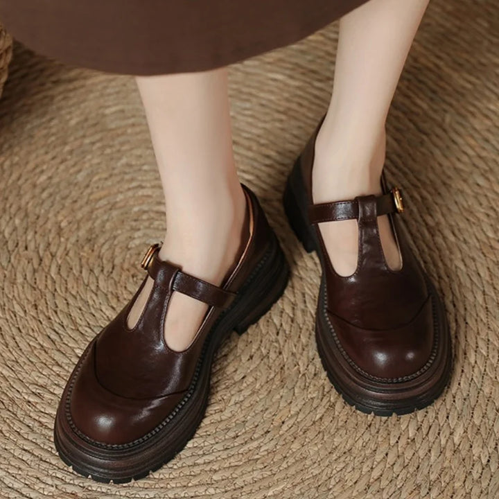 Tallulah | T-Bar Chunky-Sole Mary Janes
