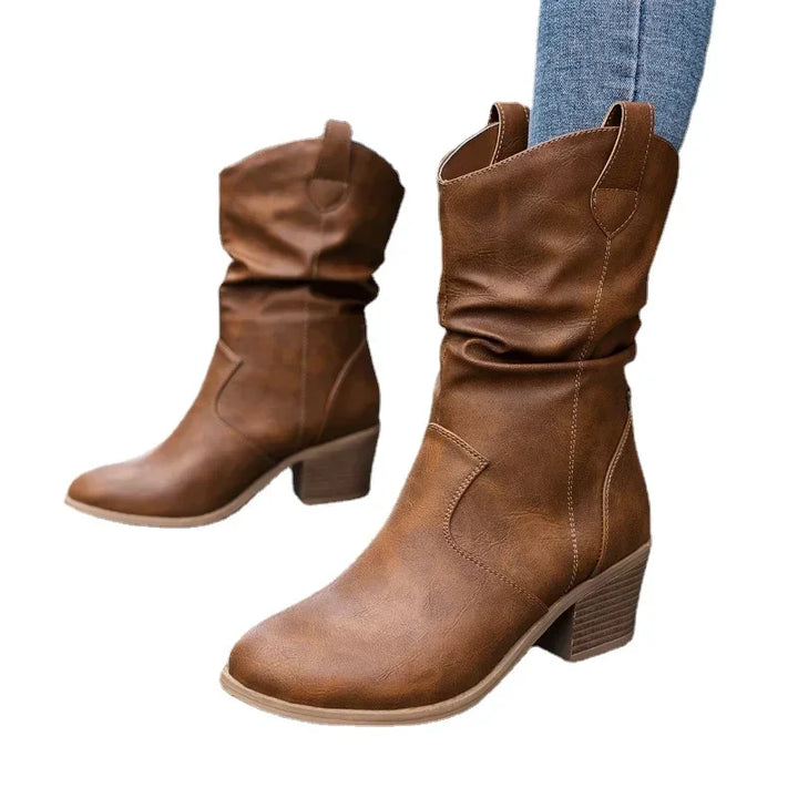 Savannah | Slouch Western Boots