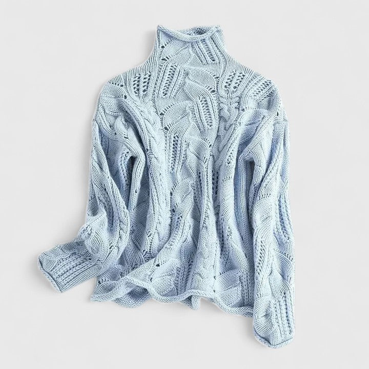 Winona | Cable-Knit Turtleneck Sweater