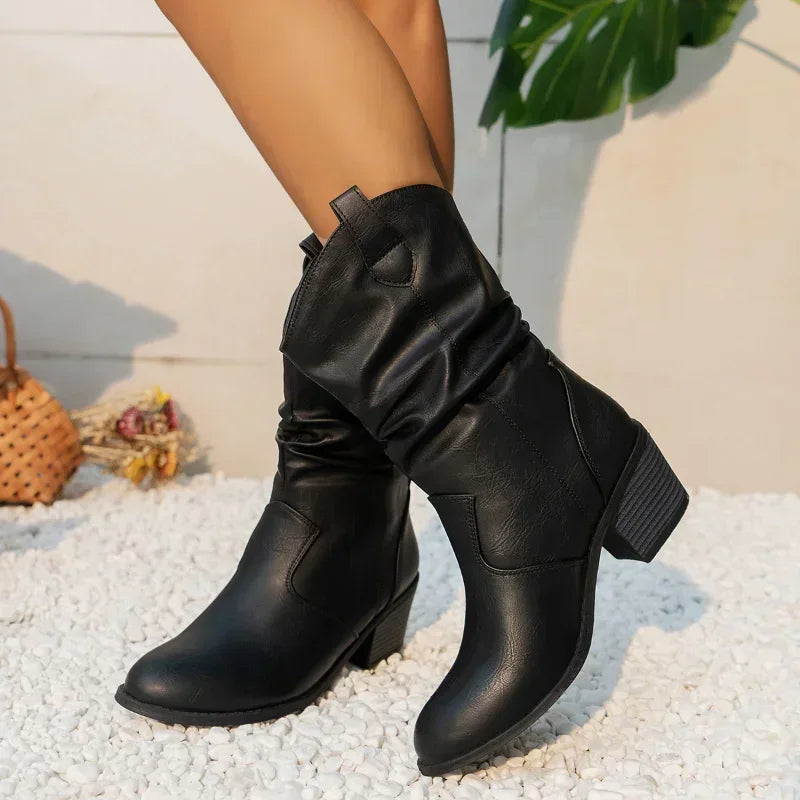Savannah | Slouch Western Boots