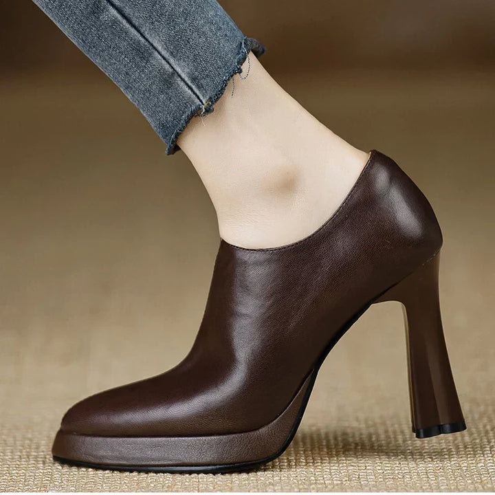 Cressida | Refined Block-Heel Shoes