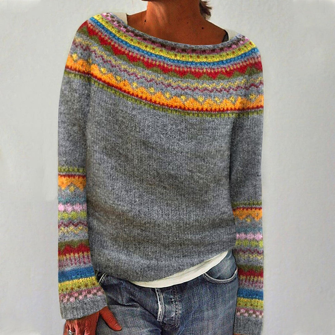 Elsa | Cozy Striped Sweater
