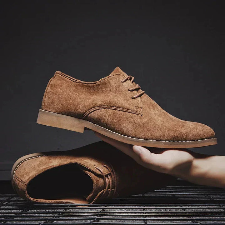 Theodore | Minimalist Lace-Up Derby Shoes