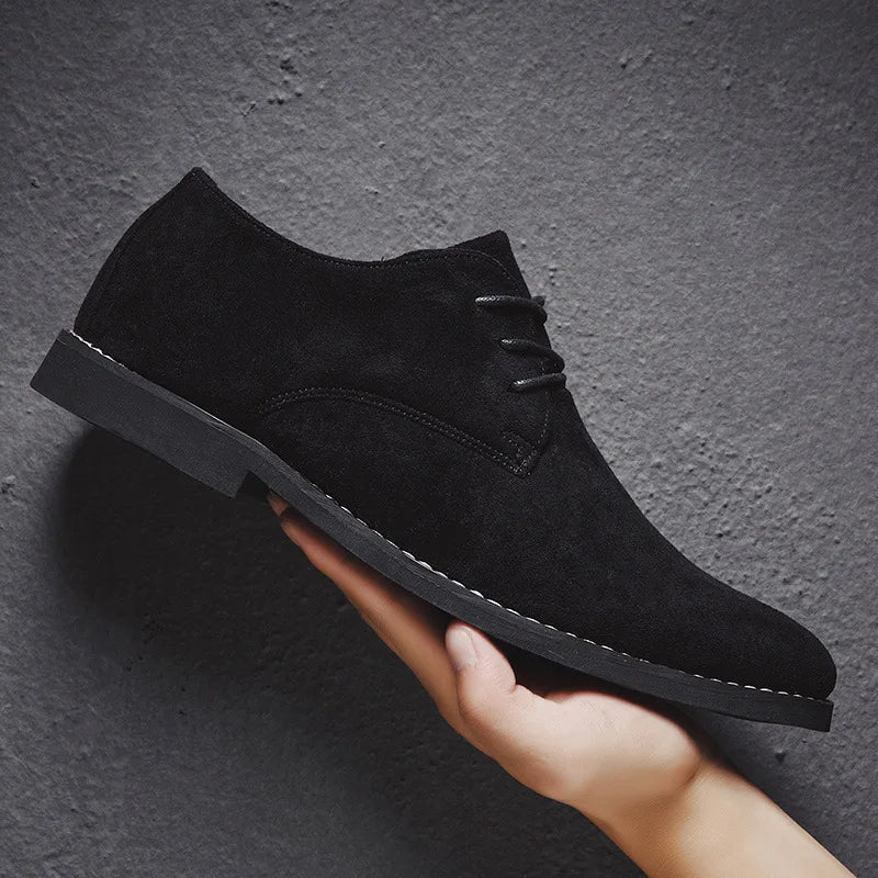 Theodore | Minimalist Lace-Up Derby Shoes