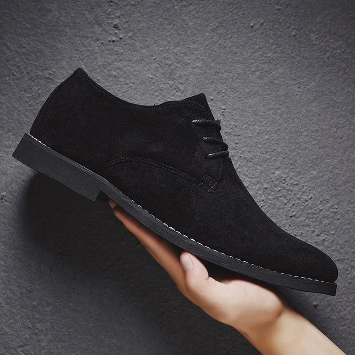 Theodore | Minimalist Lace-Up Derby Shoes