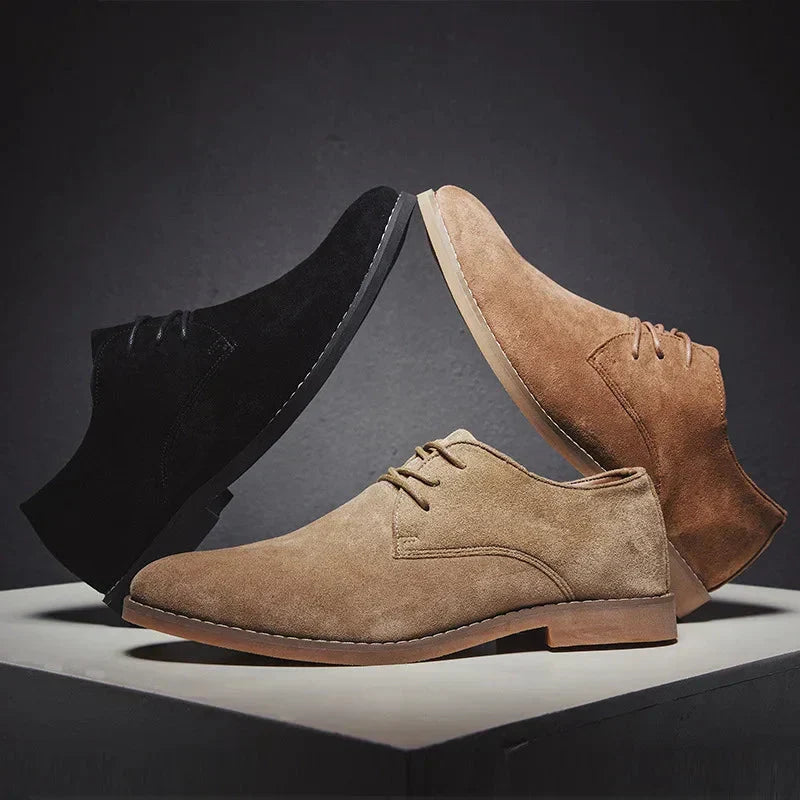 Theodore | Minimalist Lace-Up Derby Shoes