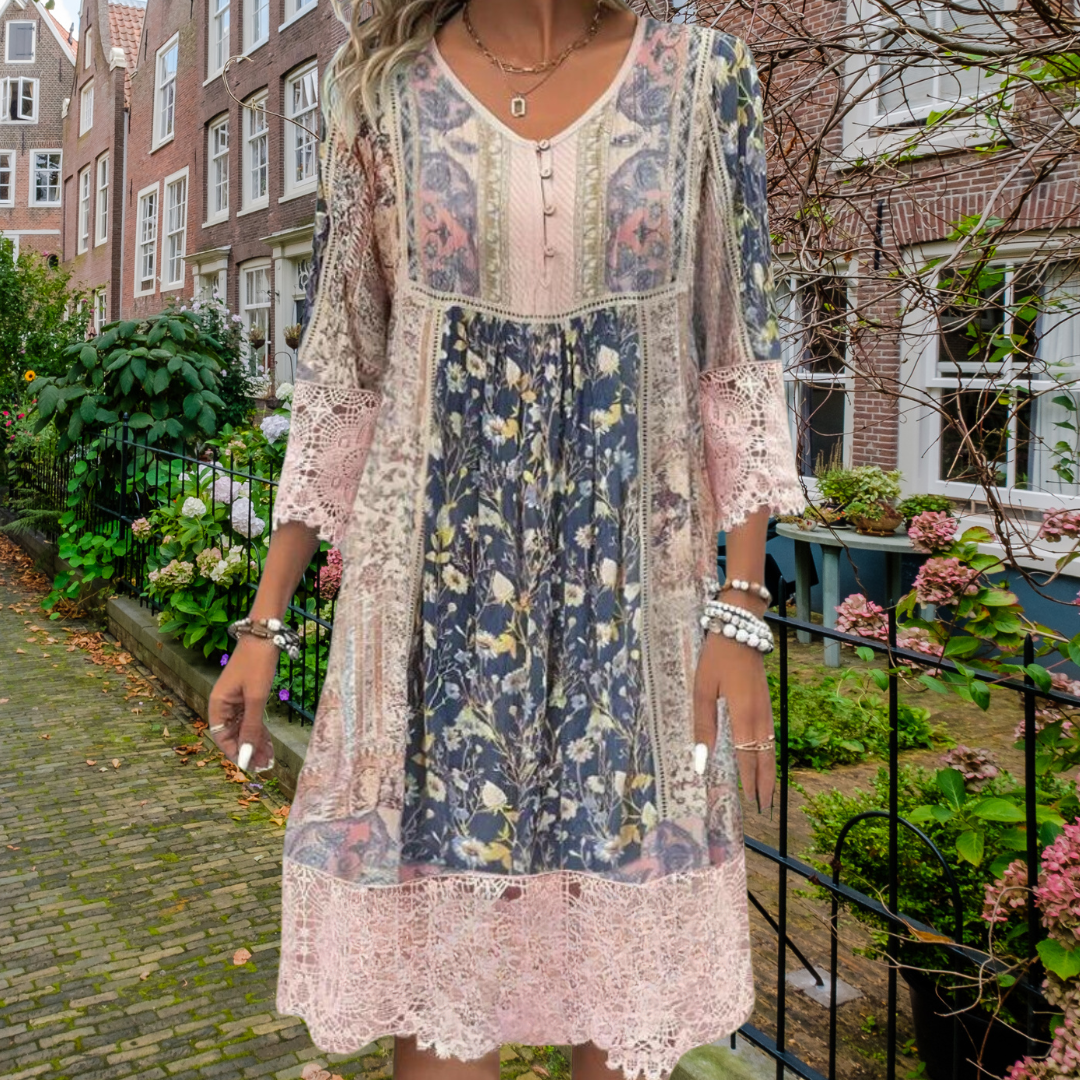 Wren | Bohemian Lace Dress