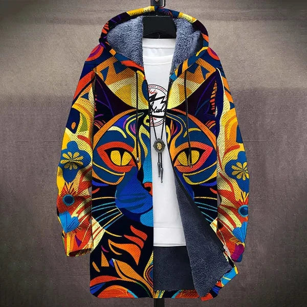 Barrett | Hooded Artistic Cardigan