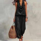 Estelle | Draped Halter Two-Piece Set