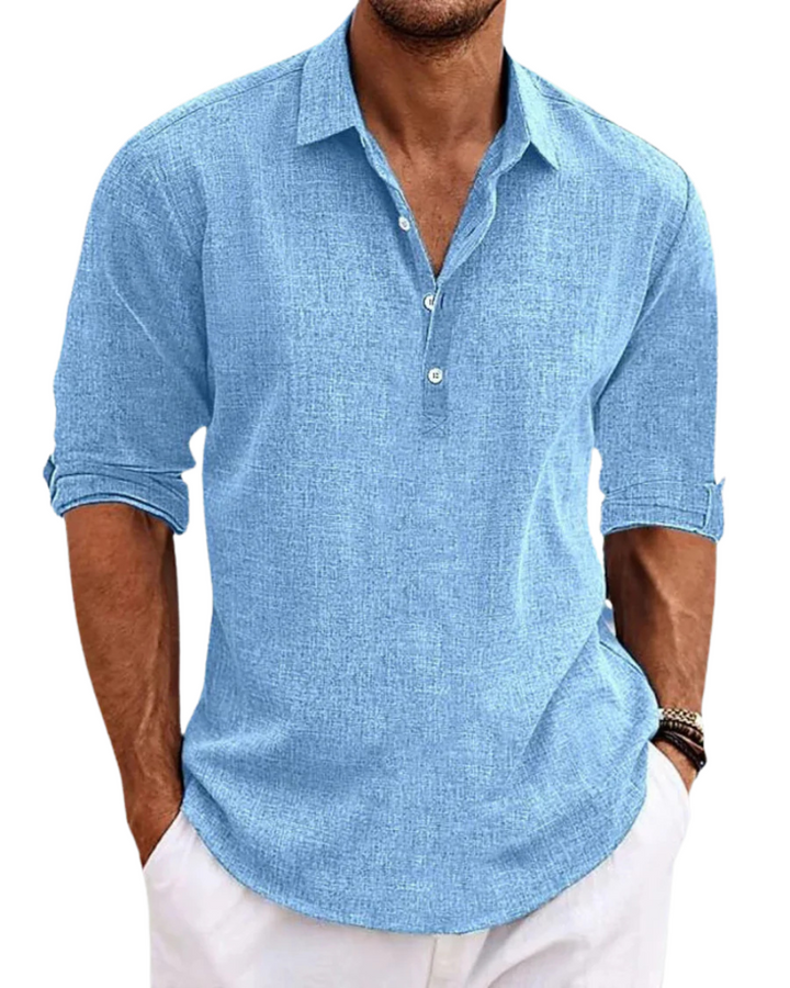 Calvin | Refined Button-Front Classic Shirt