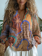 Cynthia | Artful Bohemian Blouse