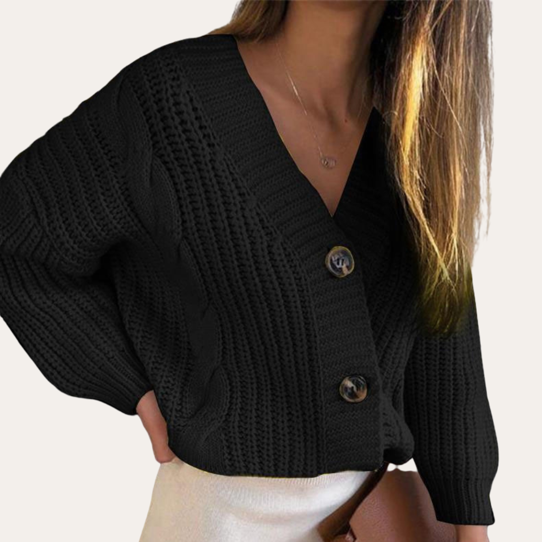 Tamara | Chunky Cable-Knit Cardigan