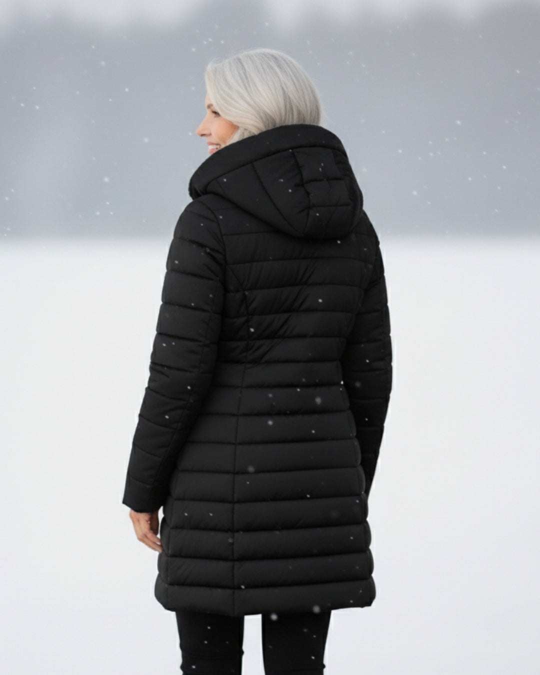 Lydia | Hooded Lightweight Winter Coat
