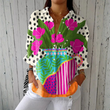 Philippa | Artful Bloom Blouse