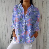 Lorena | Garden Print Blouse