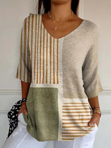 Felicity | Colour-Block Relaxed Pullover