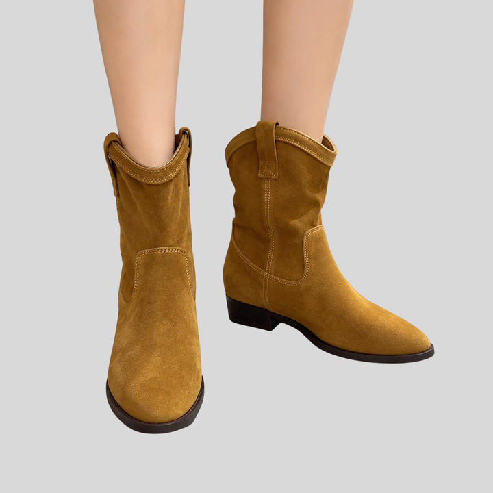 Sondra | Western Ankle Boots