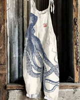 Solea | Lightweight artisanal overall in octopus style