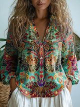 Fleur | Artful Bohemian Blouse