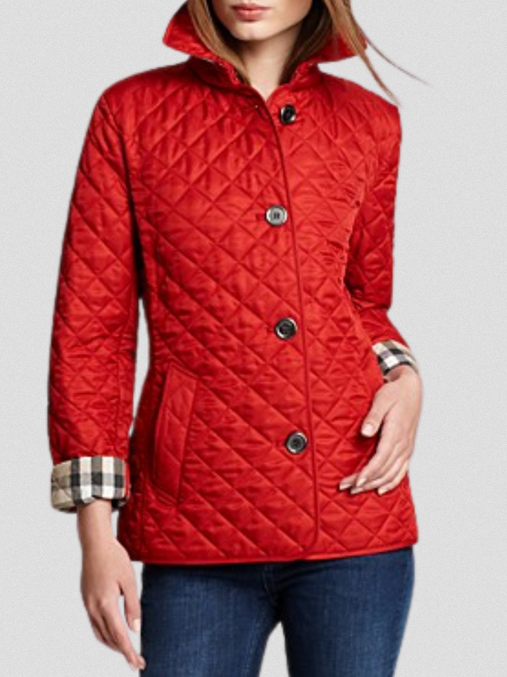 Adelina | Quilted Diamond Jacket